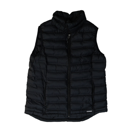 Black Solid Active Vest