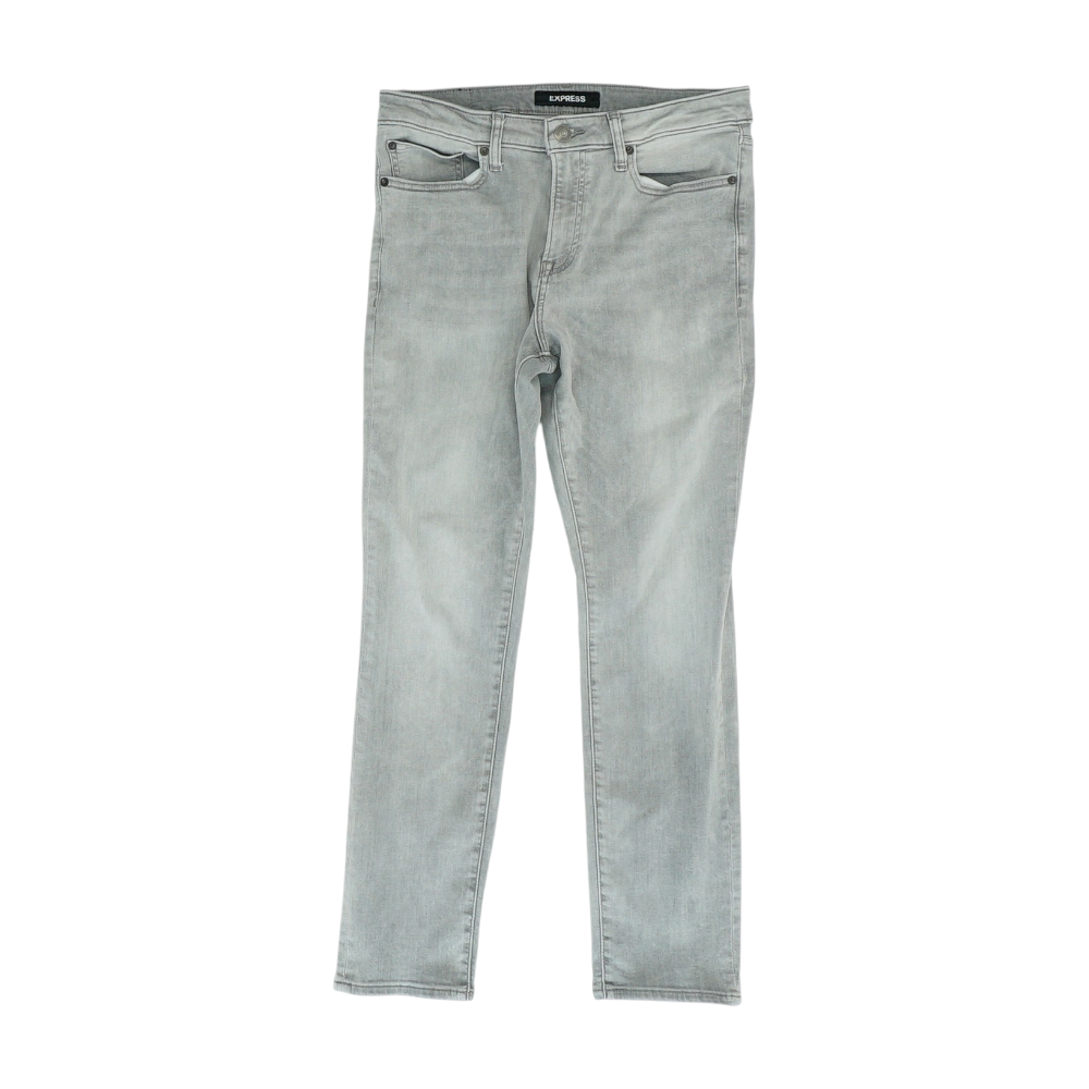 Express Gray Slim Jeans – Image 1