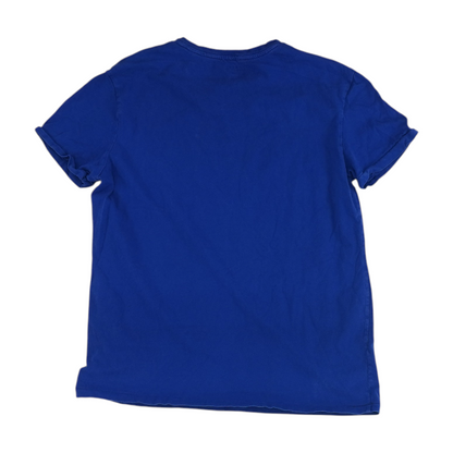 Blue Solid T-Shirt