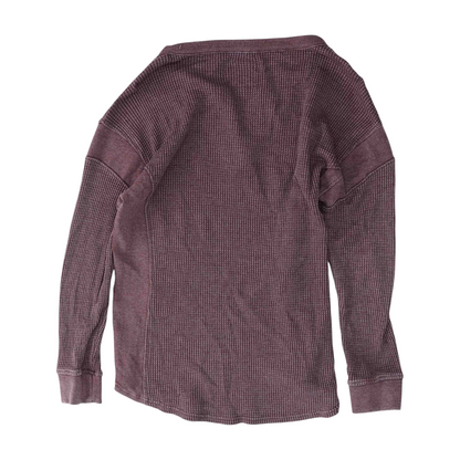 Brown Solid Sweatshirt Pullover