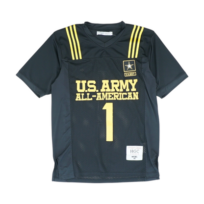 Men's Black U.S. Army All American Short Sleeve Jersey