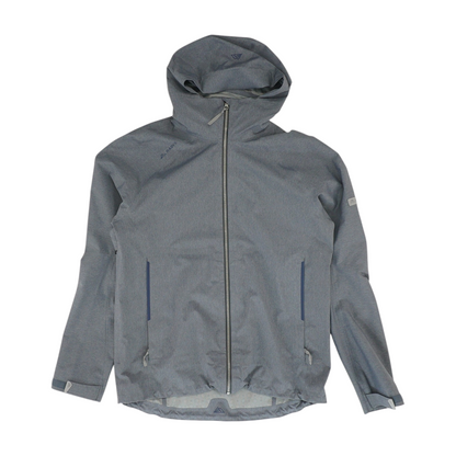 Navy Solid Rain Jacket