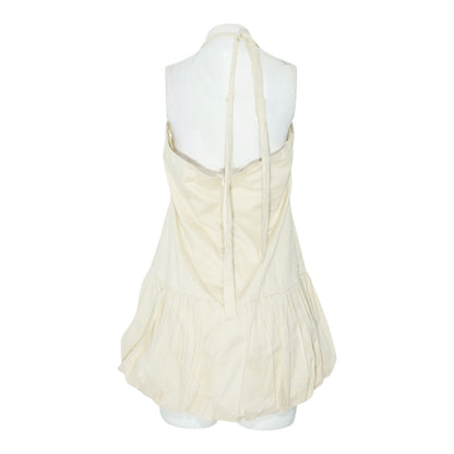 Beige Mini Dress
