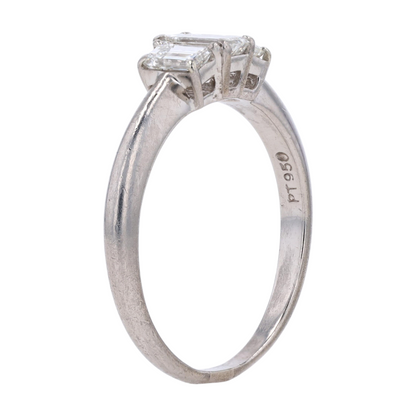 3/4 ctw Platinum Diamond Engagement Ring