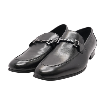 Black Slip-On Dress Shoes