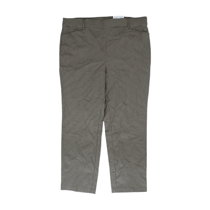 Tan Plus Plaid Pants