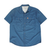 Navy Solid Outdoor Button Down