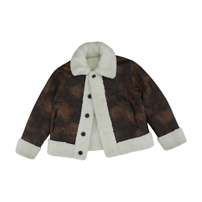Brown Solid Jacket