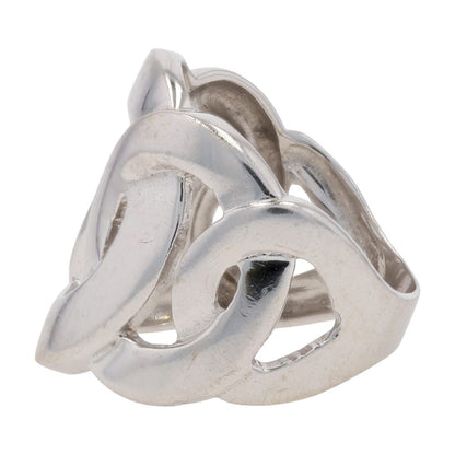 14K White Gold Link Cigar Band