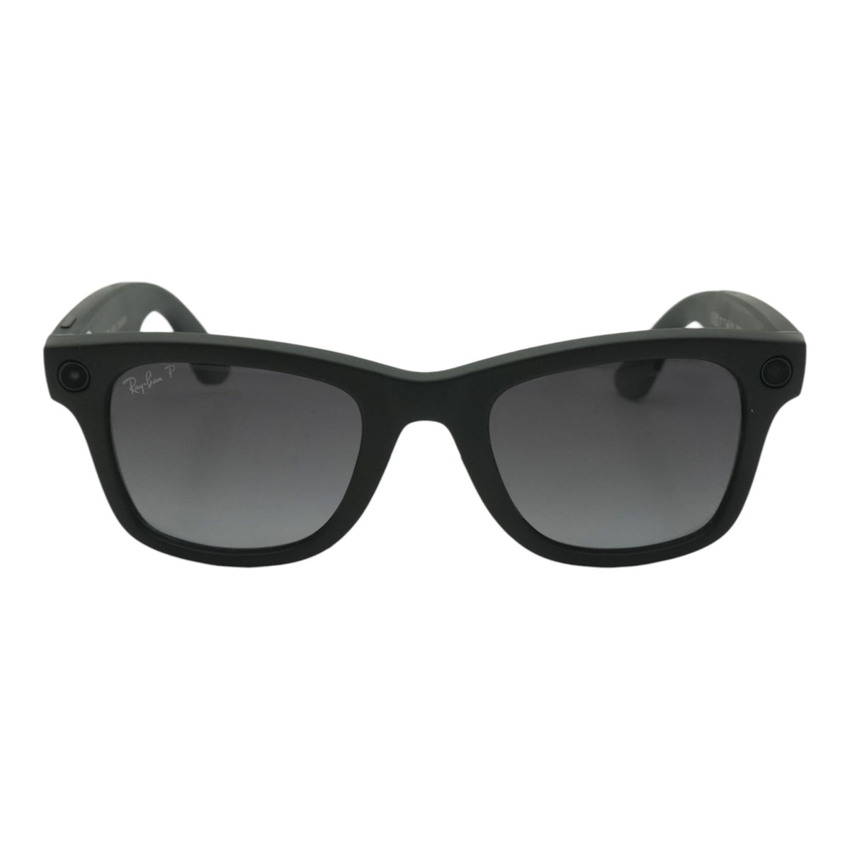 Black Wayfarer Smart Glasses