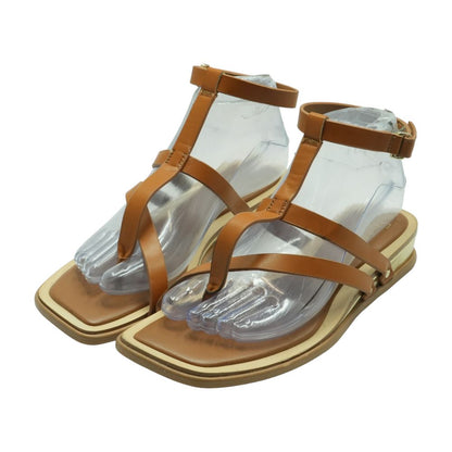 Brown Flat Sandals