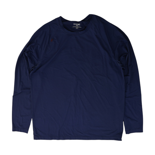 Navy Solid Active T-Shirt