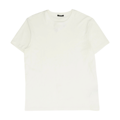 White Solid T-Shirt