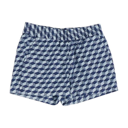 J. Crew Blue Geometric Active Shorts – Image 1