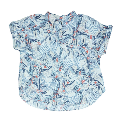 Multi Plus Abstract Blouse