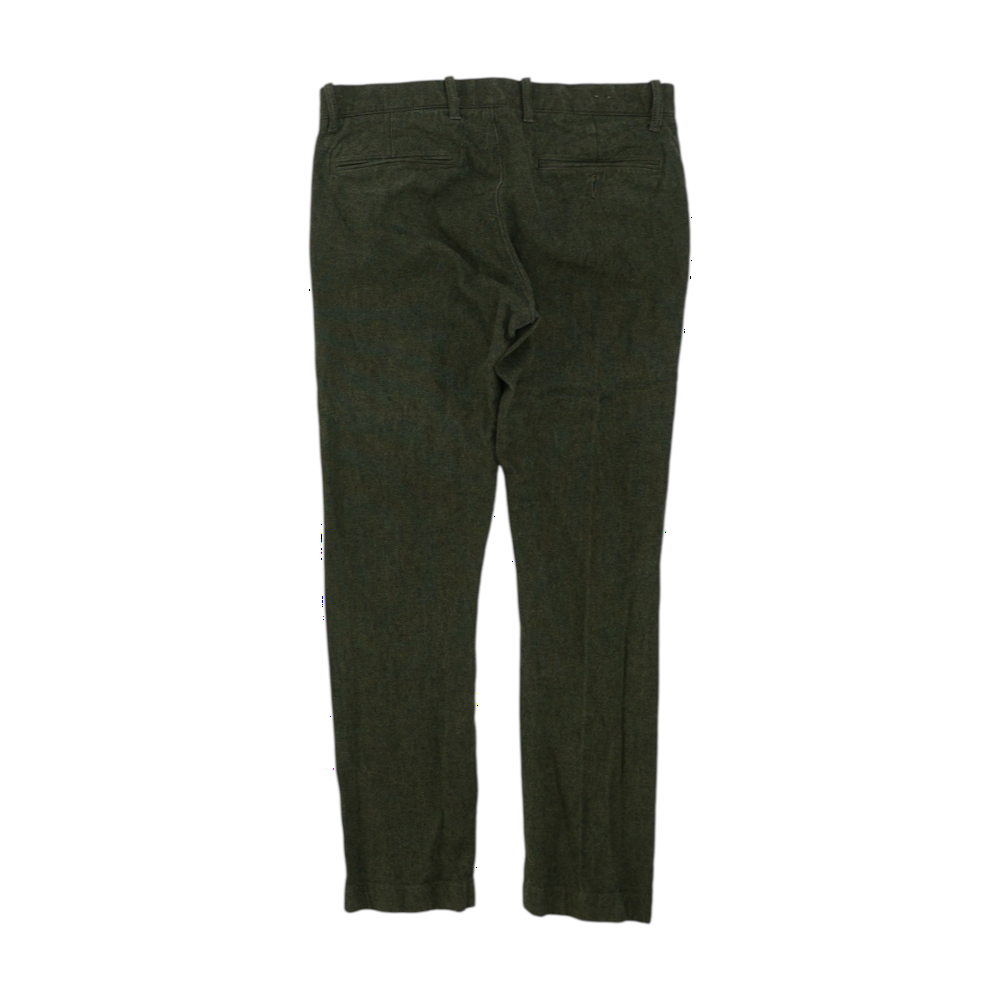 Green Slim Pants