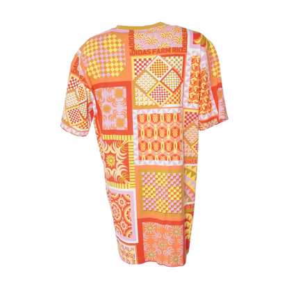 Multi Abstract Mini Dress
