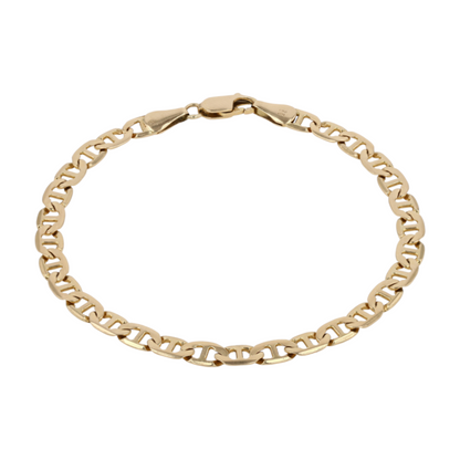 14K Yellow Gold Chain Bracelet