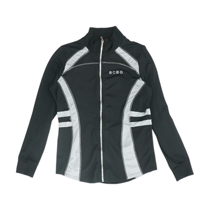 Black Color Block Active Jacket