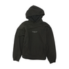 Black Solid Hoodie Pullover