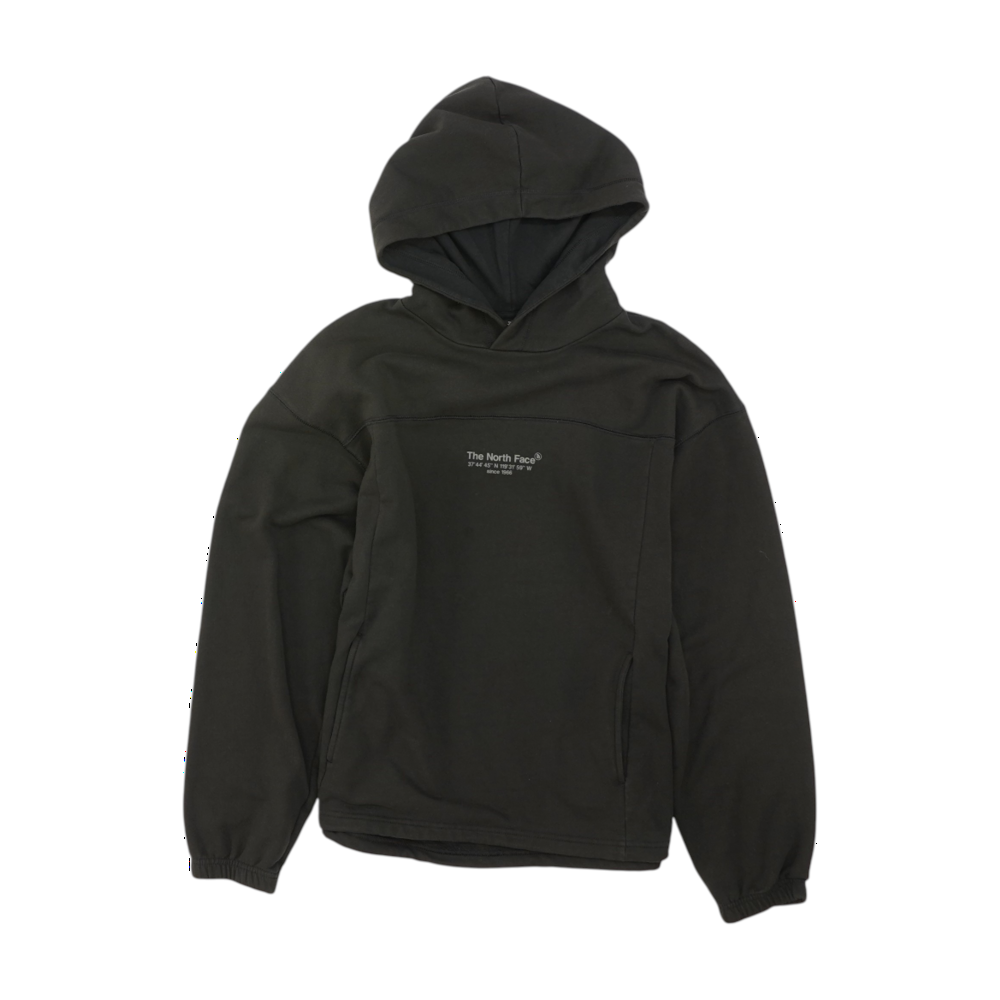 Black Solid Hoodie Pullover