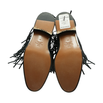 Black Valentino Garavani Pat Buffalo Ankle Boot