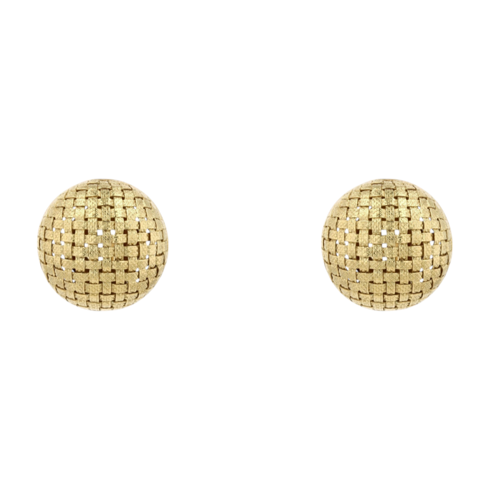18K Yellow Gold Drop Earrings