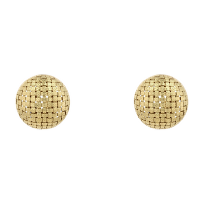 18K Yellow Gold Drop Earrings