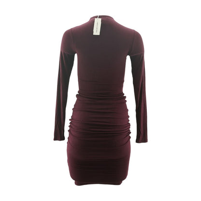 Purple Midi Dress