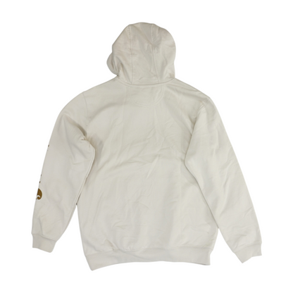 Tan Solid Hoodie Pullover