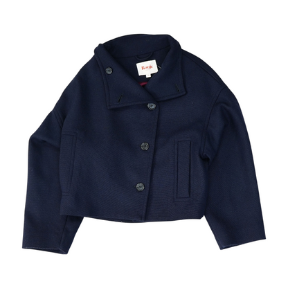 Navy Solid Coat