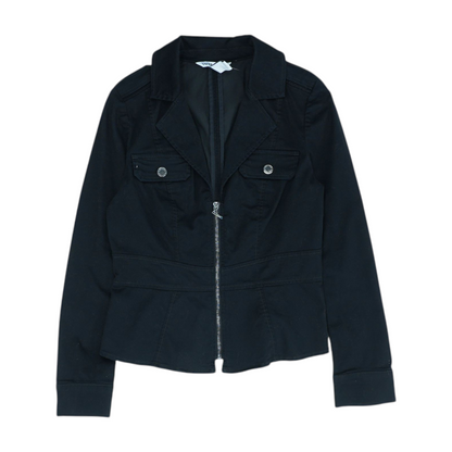 Black Solid Jacket