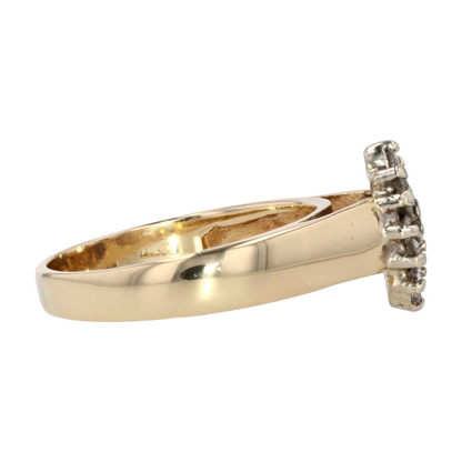 1/6 ctw 14K Yellow Gold Diamond Fashion Ring