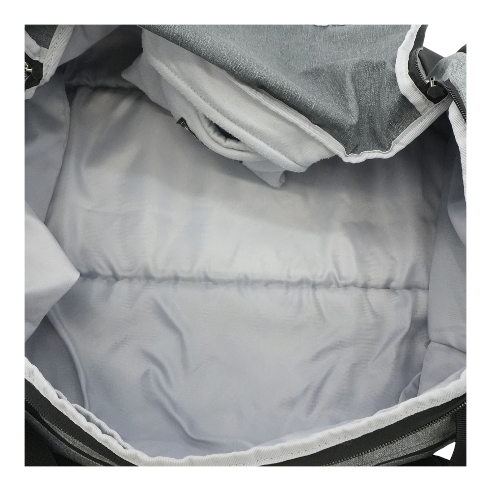 Gray Duffel Bag