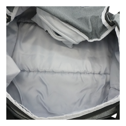 Gray Duffel Bag