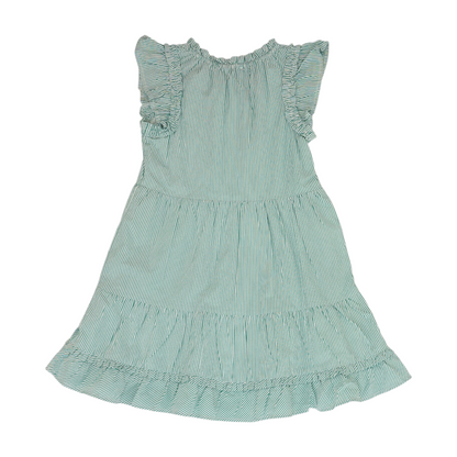 Green Striped Dress