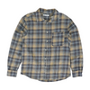 Blue Plaid Flannel Button Down