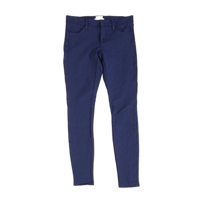 Navy Solid Dress Pants