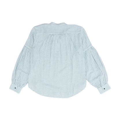 White Plaid Button Down