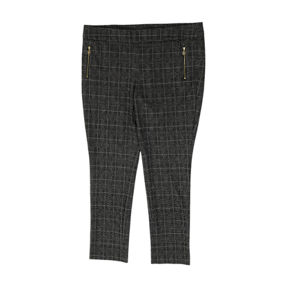 Black Plaid Pants