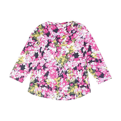 Multi Graphic V Neck T-Shirt