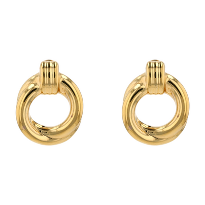 14K Yellow Gold Drop Earrings