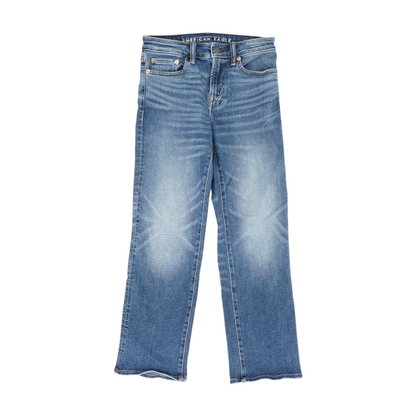 Blue Bootcut Jeans