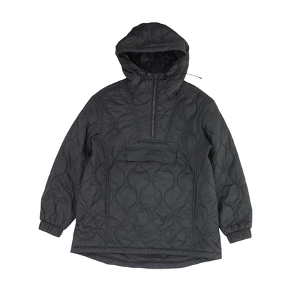 Black Solid Hoodie Pullover