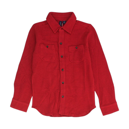 Red Flannel Button Down