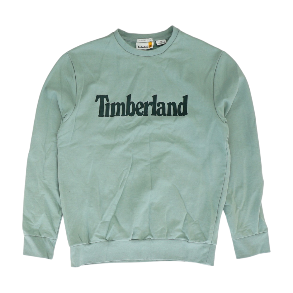 Green Solid Sweatshirt Pullover