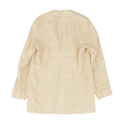 Vintage Tan Plaid Jacket