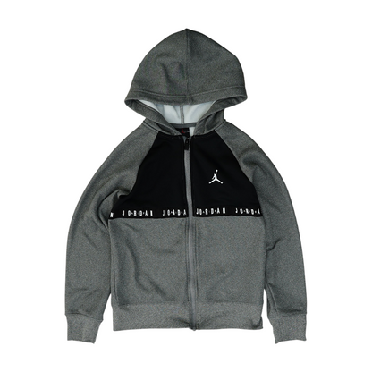Gray Color Block Jacket
