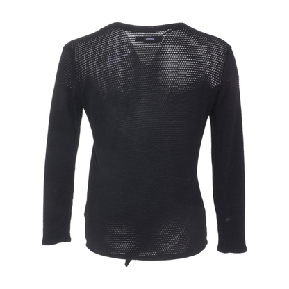 Black Cardigan Sweater
