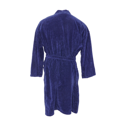 Navy Solid Robe